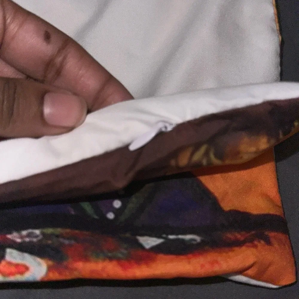 4-piece indigenous pillow cover set